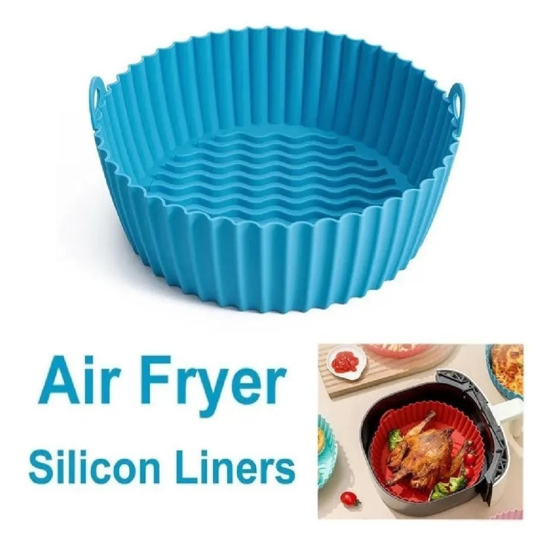 Hot-Selling Olla de Molde Silicona para freidora de aire grande de silicona  reutilizables Airfryer aire freidora freidora de aire de camisas de Bote de  silicona - China Olla de molde de silicona