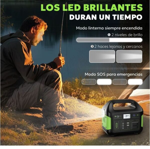Subestación de Energía 500w Generador Solar - Image 6
