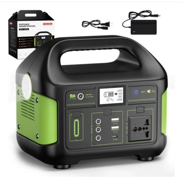 Subestación de Energía 300W Generador Solar Portátil