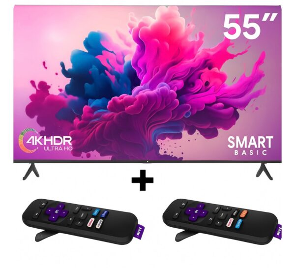 Tv ONN 55 4k Uhd Smart Televisor + Magis
